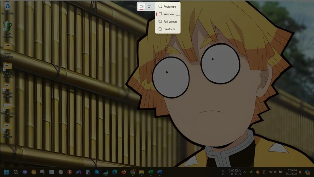 screenshot on windows 10